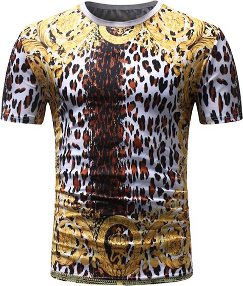 maglia leopardata uomo versace
